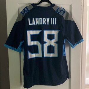 Harold Landry #58 Tennessee Titans Size Large